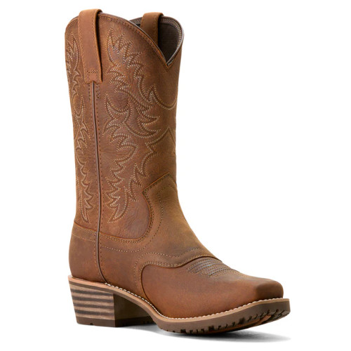 Ariat Men's Boots - Hybrid Roughstock H2O - Status Brown Ariat Men's Boots - Hybrid Roughstock H2O - Status Brown