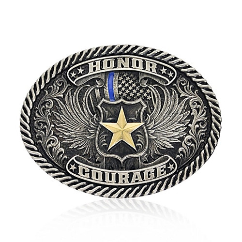Montana Silversmith Accessories - Honor & Courage Attitude Buckle