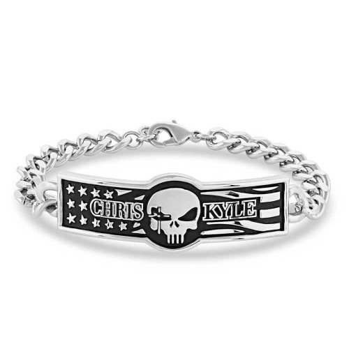 Montana Silversmith Accessories - Chris Kyle / My Duty Link Bracelet