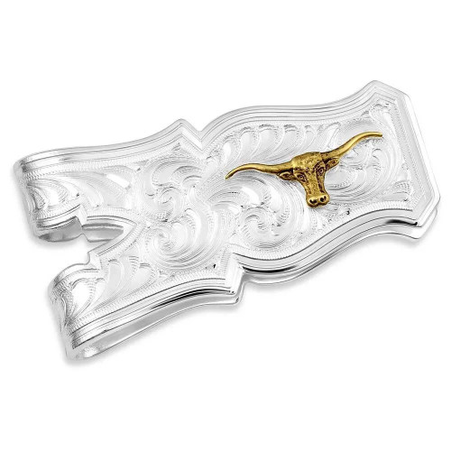 Montana Silversmith Accessories - Open Range / Longhorn Money Clip