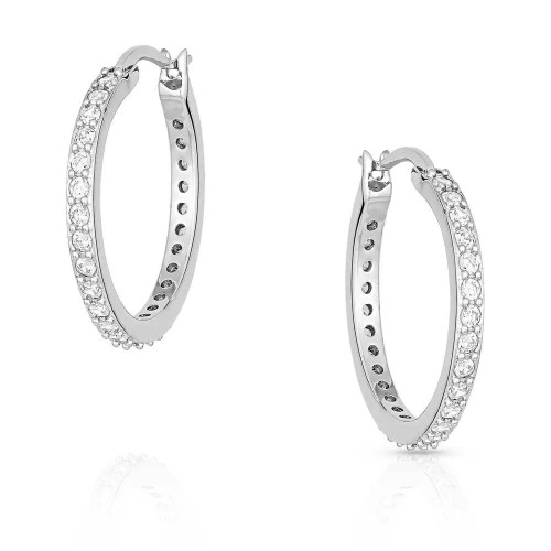Montana Silversmith Accessories - Milky Way Hoop Earrings Montana Silversmith Accessories - Milky Way Hoop Earrings