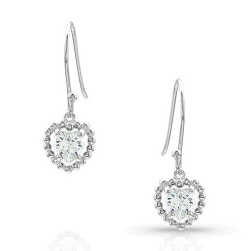 Montana Silversmith Accessories - Frozen Heart Earrings Montana Silversmith Accessories - Frozen Heart Earrings