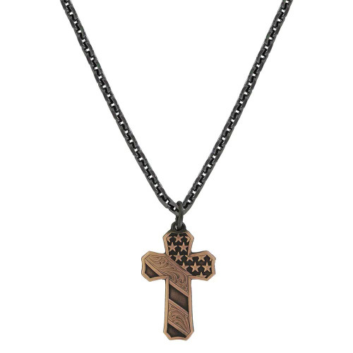 Montana Silversmith Accessories - Faded Glory Cross Necklace