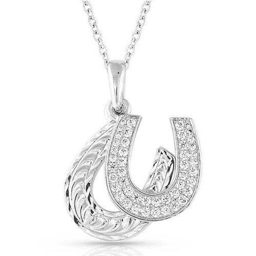 Montana Silversmith Accessories - Country Charm Horseshoe Necklace Montana Silversmith Accessories - Country Charm Horseshoe Necklace