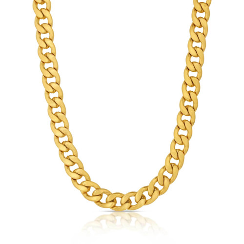 Montana Silversmith Accessories - Gold Cuban Link Chain Necklace Montana Silversmith Accessories - Gold Cuban Link Chain Necklace