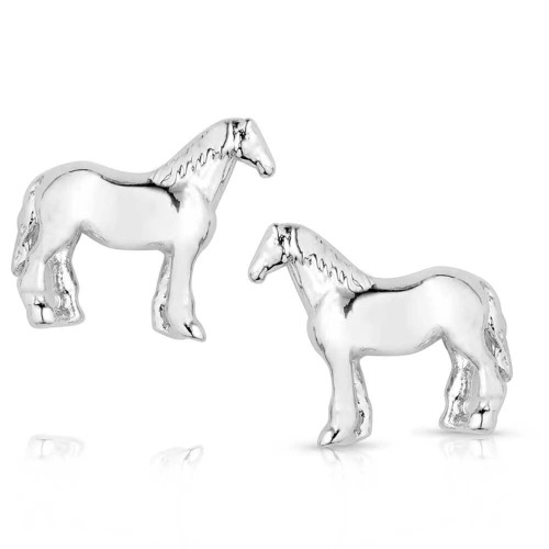 Montana Silversmith Accessories - AQHA Quarter Horse Earrings Montana Silversmith Accessories - AQHA Quarter Horse Earrings
