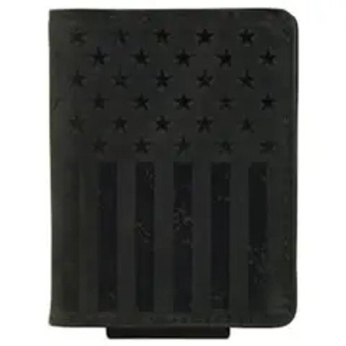 Justin by Trenditions Men's Accessories - Graphite Flag Bifold Card Wallet Justin by Trenditions Men's Accessories - Graphite Flag Bifold Card Wallet