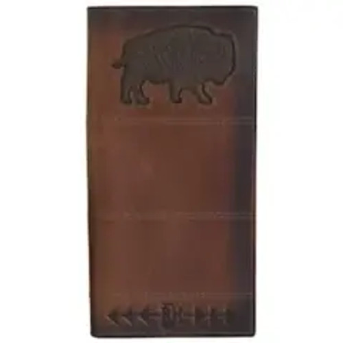 Red Dirt by Trenditions Men's Accessories - Raised Bison Rodeo Wallet Red Dirt by Trenditions Men's Accessories - Raised Bison Rodeo Wallet