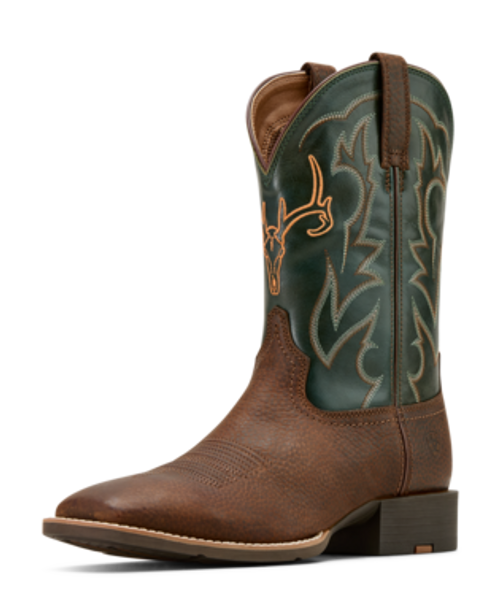 Ariat Men's Boots - Sport Outdoor - Brown Oiled Rowdy / Tack Green Ariat Men's Boots - Sport Outdoor - Brown Oiled Rowdy / Tack Green