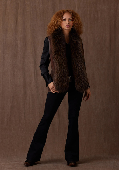 Double D Ranch Women's - Hondo Vest - Tobacco