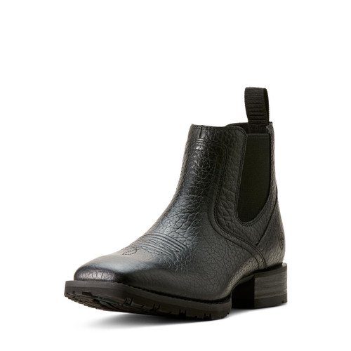 Ariat Men's Boots - Hybrid Low Boy Chelsea - Black Adobe Ariat Men's Boots - Hybrid Low Boy Chelsea - Black Adobe