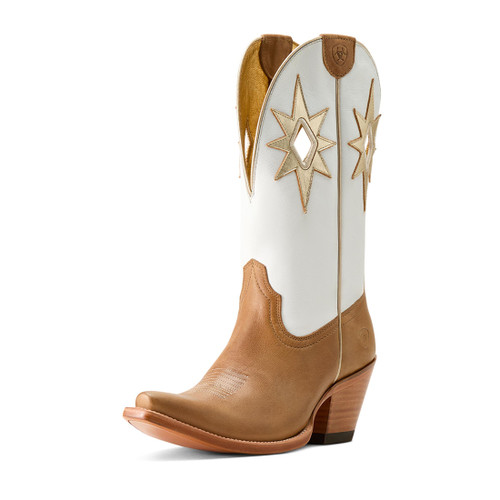 Ariat Women's Boots - Starlight - Flaxen / Basic White