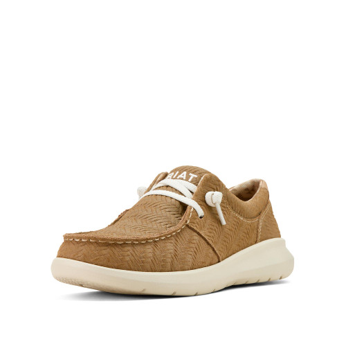 Ariat Women's Casuals - Hilo - Tan Woven Emboss