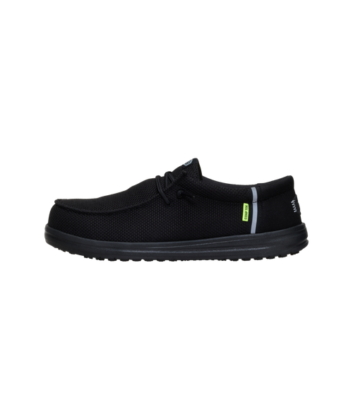 Hey Dude Men's Casuals - Wally Work CT - Black Hey Dude Men's Casuals - Wally Work CT - Black