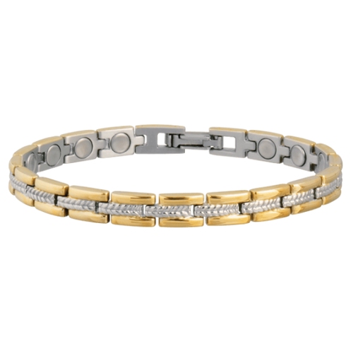 Sabona Women's Bracelet - Lady Executive Regal Duet Magnetic Sabona Women's Bracelet - Lady Executive Regal Duet Magnetic
