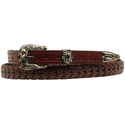Twister By M & F Western Products - 3/8" Laced Hatband - Brown Twister By M & F Western Products - 3/8" Laced Hatband - Brown