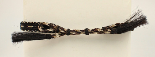 M & F Western Products - Braided 5 Strand Horsehair Tail Hatband - Brown M & F Western Products - Braided 5 Strand Horsehair Tail Hatband - Brown