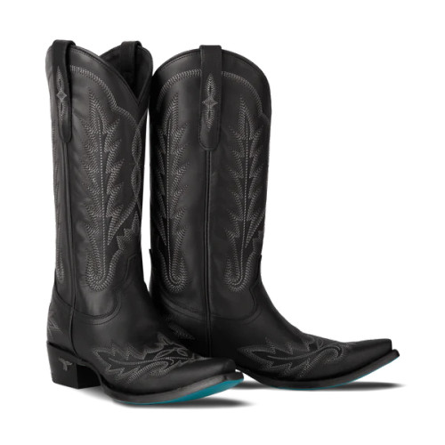 Lane Women's Boots - Distressed Jet Black Lane Women's Boots - Distressed Jet Black