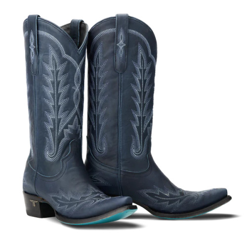 Lane Women's Boots - Lexington - Midnight Navy Lane Women's Boots - Lexington - Midnight Navy