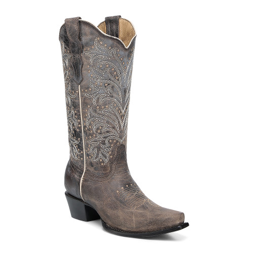 Circle G By Corral Women's Boots - Embroidery Triad - Brown Circle G By Corral Women's Boots - Embroidery Triad - Brown