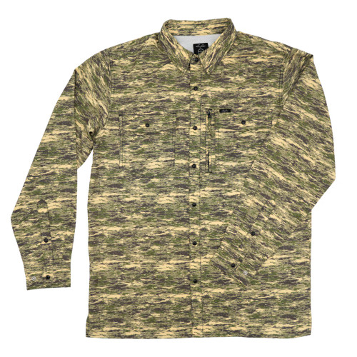 San Jac Outdoors Men's Shirt - L/S Performance - Camo San Jac Outdoors Men's Shirt - L/S Performance - Camo