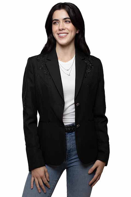 Scully Women's Jacket - Western Blazer - Black