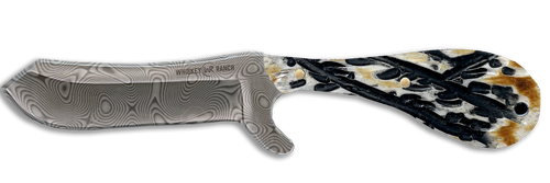 Whiskey Bent Knives by Rusted Nail - Burnt Bone Bullcutter