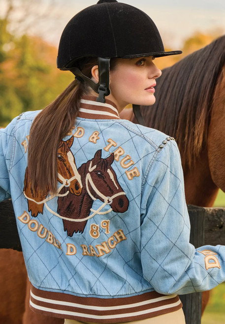 Double D Ranch Women's - Branded & True Jacket - Chambray