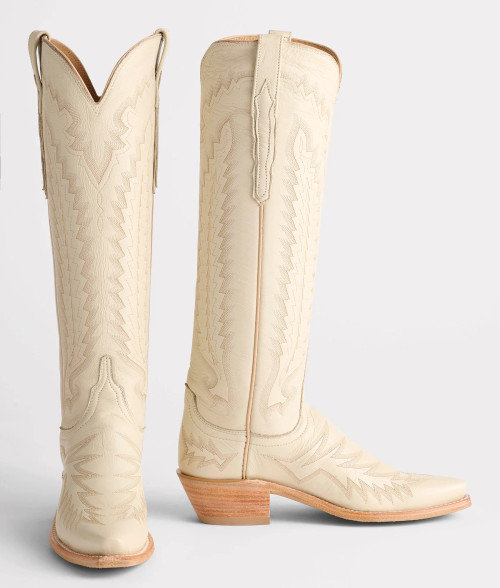 Lucchese Women's Boots - Priscilla - Glitz Cream