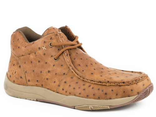 Roper Men's Casuals - Chukka Cintage Tan Leather Print