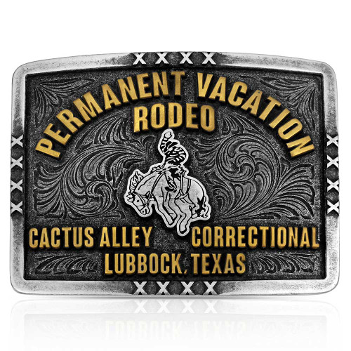 Montana Silversmith Accessories - Permanent Vacation Attitude Buckle
