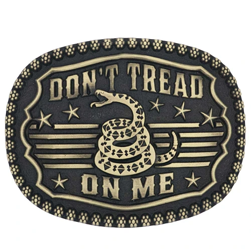 Montana Silversmith Accessories - Gadsden Snake Heritage Attitude Buckle