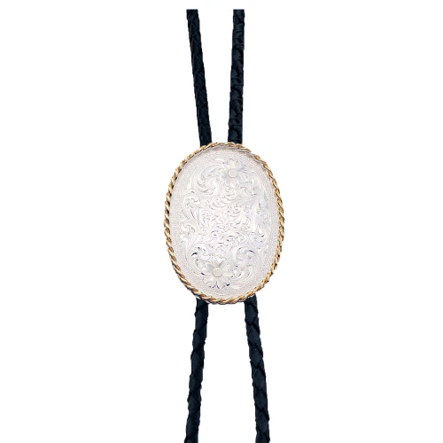 Montana Silversmith Accessories - Custom Silver Engraved Bolo Tie