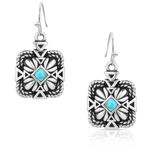 Montana Silversmith Accessories - Desert Sage Turquoise Earrings