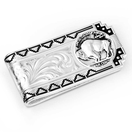 Montana Silversmith Accessories - Buffalo Nickel Southwestern Money Clip