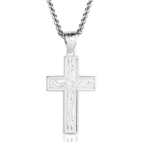 Montana Silversmith Accessories - Granite Peak Cross Necklace