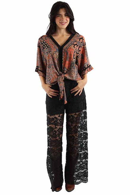 Scully Women's Pants - Honey Creek Collection - Jump Suit - Black