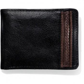 Leegin / Brighton Men's Accessories - Pinon Hills Inlay Wallet - Black / Brown