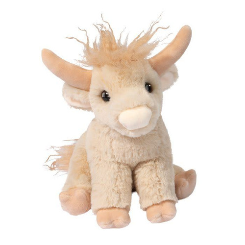 Douglas Toys - Laddie Soft Cream Highland Mini Cow