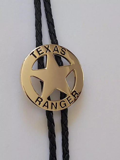 Billy's Western Wear Accessories - Bolo Tie - Texas Ranger - Gold