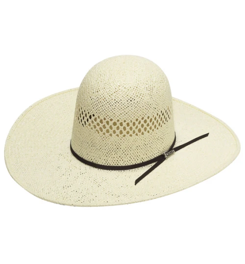 Twister Hats by M & F Western Products - Twisted Weave Open Crown / 4.5 Brim - Straw