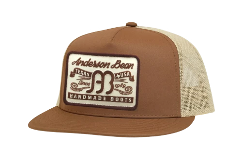 Red Dirt Hat Co Cap - Anderson Bean Texas USA - Caramel / White