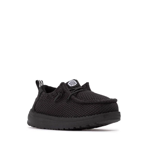 Hey Dude Kids Casuals - LILDUDE Infant Slip On Core - Black Shade