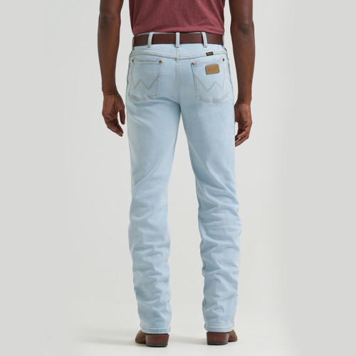 Wrangler Men's Jeans - Cowboy Cut 936 Slim Fit Tough Lite - Lightwash