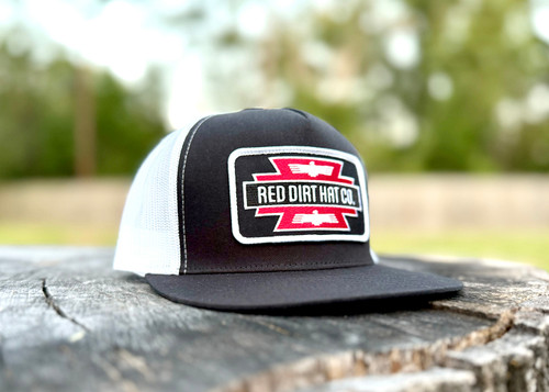 Red Dirt Hat Co Cap - Tater - Black / White