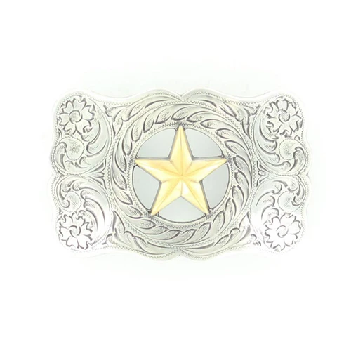 Nocona by M&F Accessories - Silver w/ Gold Star Buckle