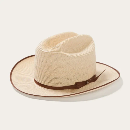 Stetson Straw Hat - 10X  - Classics Collection - Open Road - Hemp