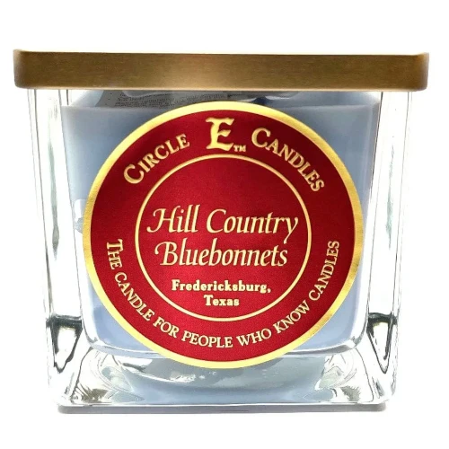Circle E Scented Candles - Hill Country Bluebonnets - 22oz