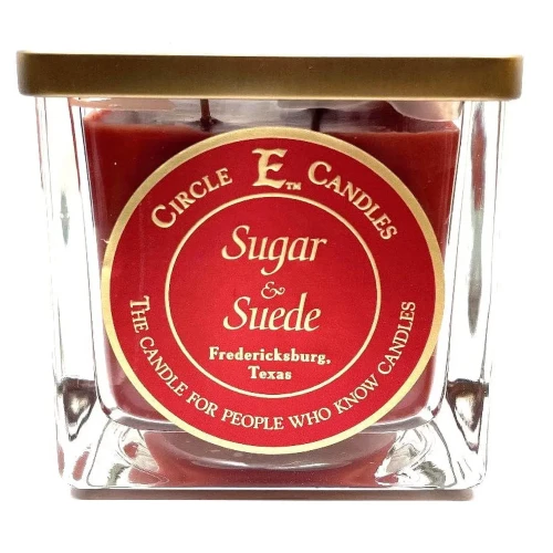 Circle E Scented Candles - Sugar & Suede - 22oz