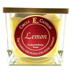 Circle E Scented Candles - Lemon - 8 oz